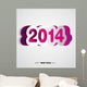 Happy New Year 2014 Wall Decal Design 2