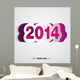 Happy New Year 2014 Wall Decal Design 2