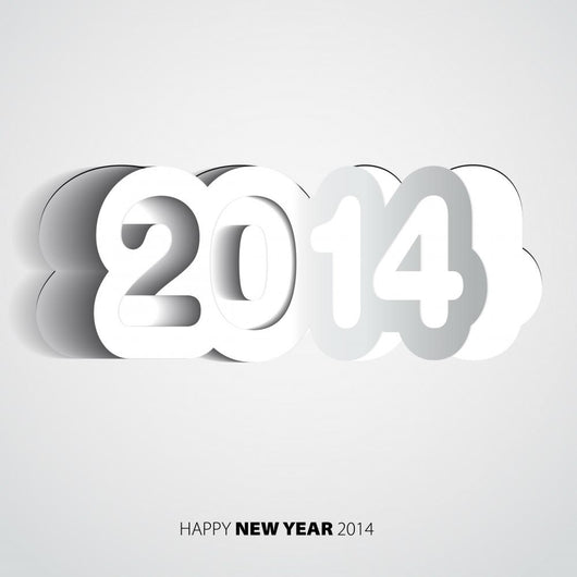 Happy New Year 2014 Wall Decal Design 1