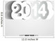 Happy New Year 2014 Wall Decal Design 1
