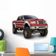 Big Red Truck Wall Decal