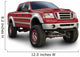 Big Red Truck Wall Decal