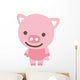Spoofing Pigs Wall Decal