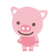 Spoofing Pigs Wall Decal