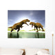Two Dinosaurs Wall Decal