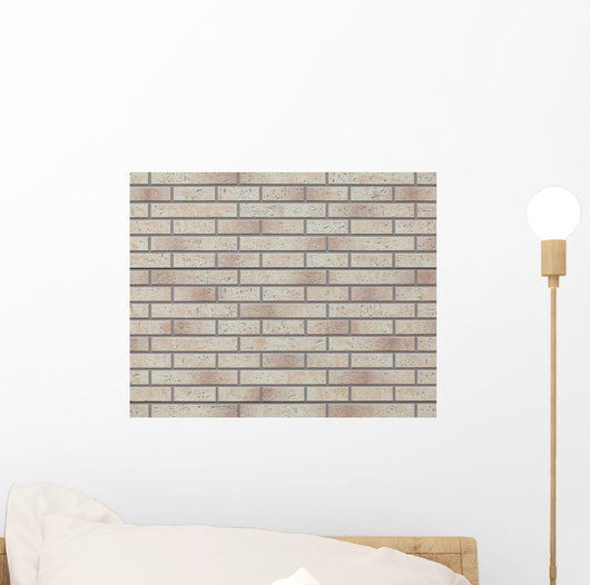 Decorative Yellow Brick Wall Wall Decal