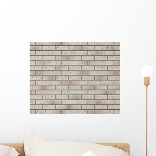 Decorative Yellow Brick Wall Wall Decal