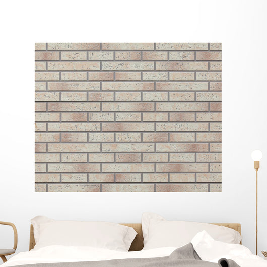 Decorative Yellow Brick Wall Wall Decal