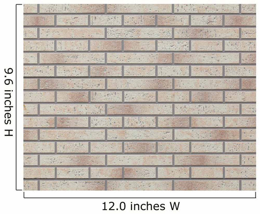 Decorative Yellow Brick Wall Wall Decal