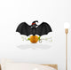 Bat and Pumpkin Wall Decal