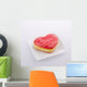 Donut Heart Shaped Pastry Wall Decal