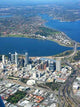 Perth City Aerial 2 Wall Decal Design 1