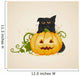 Cat and Pumpkin Wall Decal
