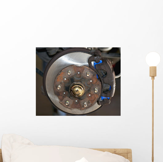 Disk Brake Repair Wall Decal
