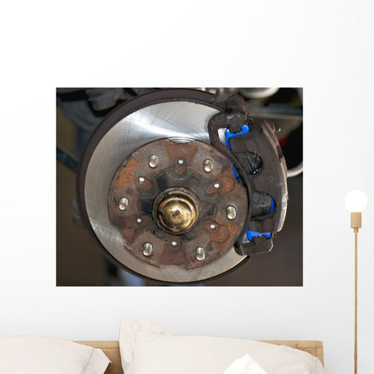 Disk Brake Repair Wall Decal