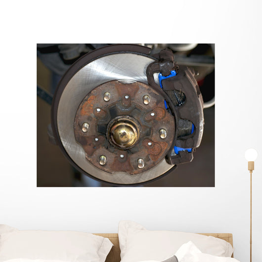 Disk Brake Repair Wall Decal
