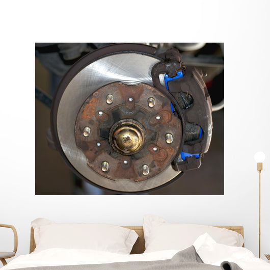 Disk Brake Repair Wall Decal