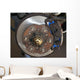 Disk Brake Repair Wall Decal