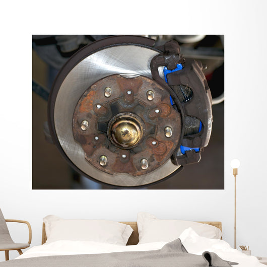 Disk Brake Repair Wall Decal