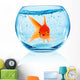 Goldfish Aquarium Wall Decal Design 2