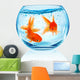Goldfish Aquarium Wall Decal Design 1