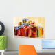 Composition with Jars Pickled Wall Decal