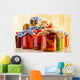 Composition with Jars Pickled Wall Decal