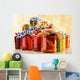 Composition with Jars Pickled Wall Decal