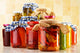Composition with Jars Pickled Wall Decal