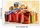 Composition with Jars Pickled Wall Decal