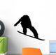 Snowboarding Wall Decal