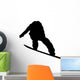 Snowboarding Wall Decal