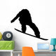 Snowboarding Wall Decal