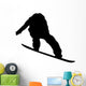 Snowboarding Wall Decal