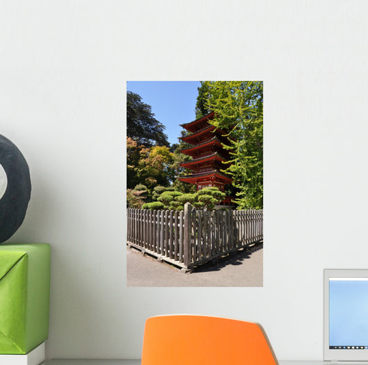 San Francisco Park Wall Decal Design 3