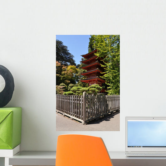 San Francisco Park Wall Decal Design 3