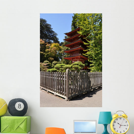 San Francisco Park Wall Decal Design 3