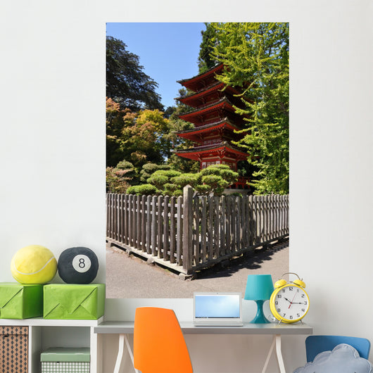 San Francisco Park Wall Decal Design 3
