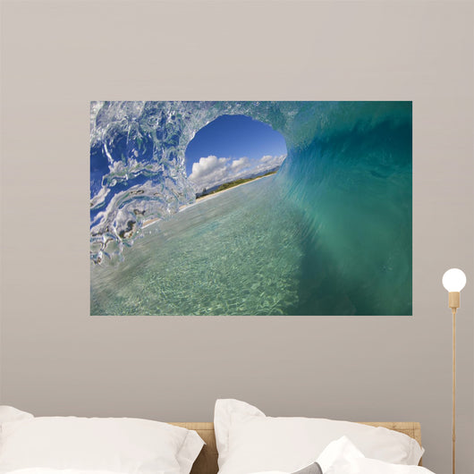 Hawaii Empty Wave Wall Decal