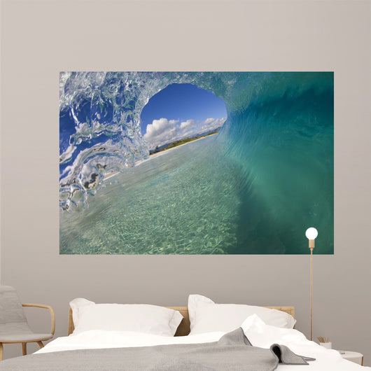 Hawaii Empty Wave Wall Decal