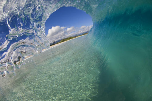 Hawaii Empty Wave Wall Decal