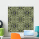 Seamless Vintage Green Wallpaper Wall Decal