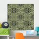Seamless Vintage Green Wallpaper Wall Decal