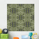Seamless Vintage Green Wallpaper Wall Decal