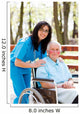 Taking Care Elder People Wall Decal