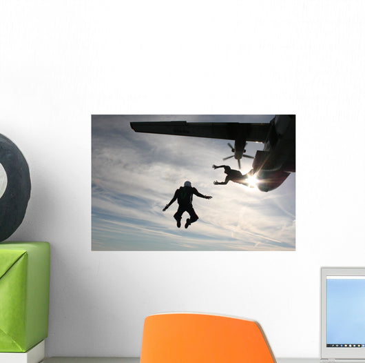 Skydiver Wall Decal