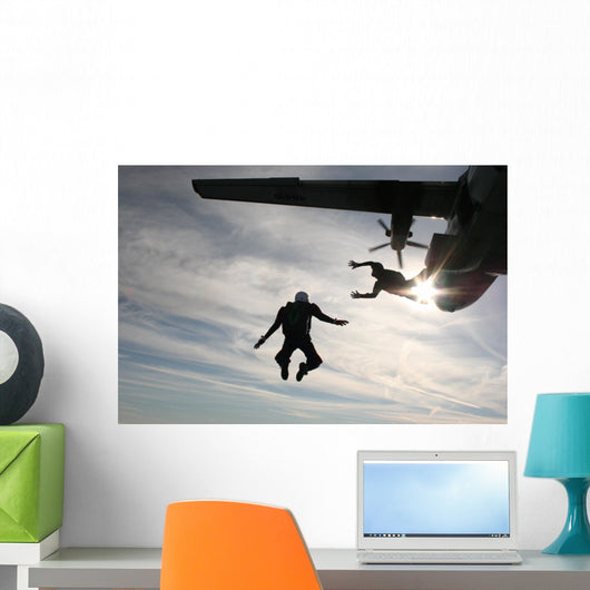Skydiver Wall Decal
