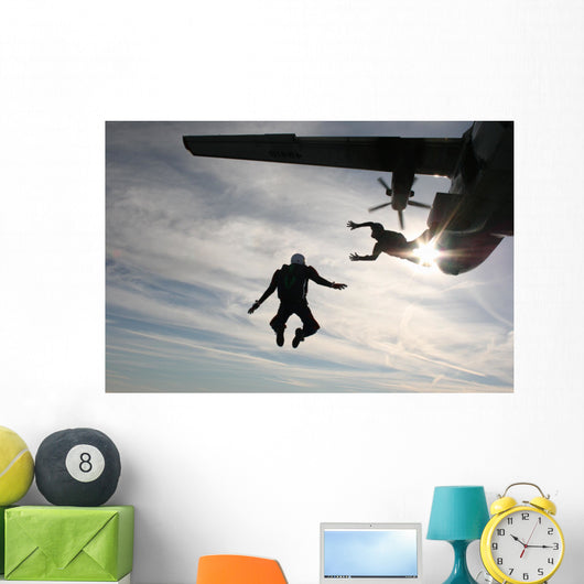 Skydiver Wall Decal
