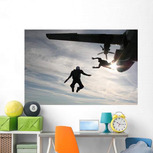 Skydiver Wall Decal