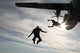 Skydiver Wall Decal